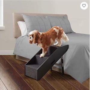Pawslife® Deluxe Collapsible Pet Step/Ramp in Black